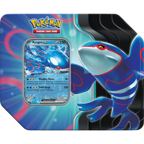 Pokemon TCG - Azure Legends Tins (Kyogre EX)